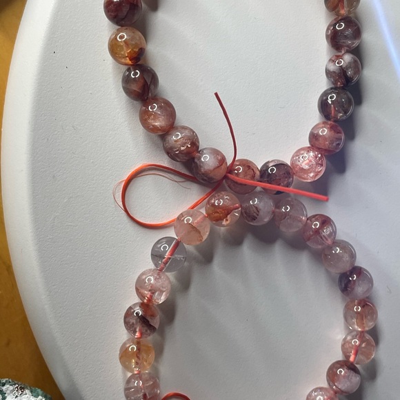 2 Fire Quarts Bracelets - Picture 2 of 2